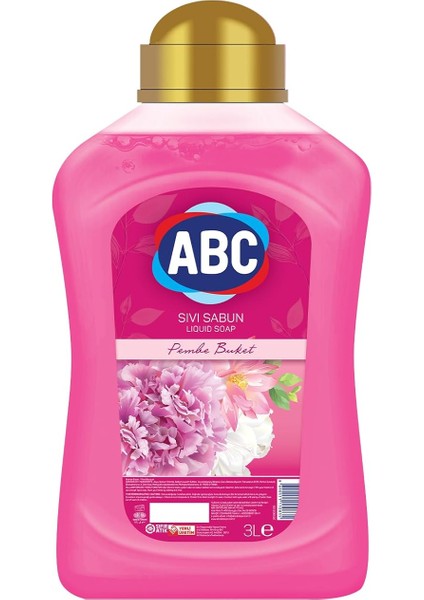 Sıvı Sabun Pembe 3 L