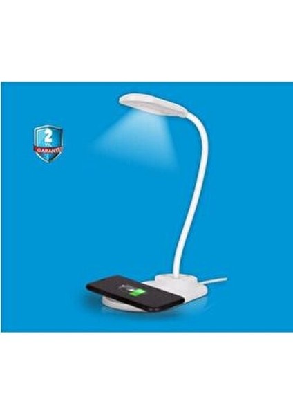 Kablosuz Şarj Standlı Masaüstü USB Lamba modelleri