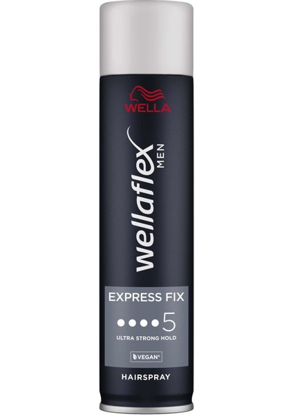 Men Express Fix Ekspres Sabit Tutucu Saç Spreyi Ultra Strong Hold - 250 ml
