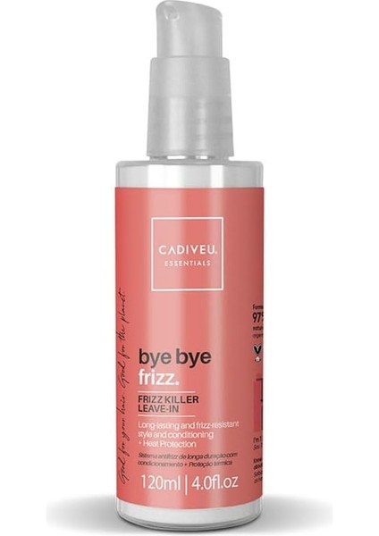 Professıonal Essentials Bye Bye Frizz Leave-In, 120ML