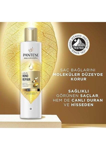 Pro-V Miracles Molecular Bond Repair Şampuan Yıpranmış Saçlar Için 250 ml indirimleri