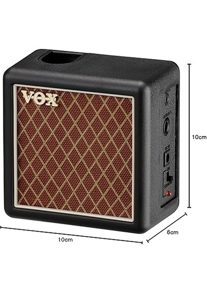 Amplug2 Mini Dolap, Vox Amplug2 Kulaklık Amplifikatörü Için Hoparlör Kutusu, Elektro Gitar ve Bas Için Amplifikatör Hoparlör, Siyah indirimleri