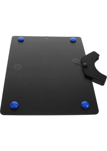 Rüzgar Müzik Standı Fransız Kornası Standı Sağlam Trompet Tutucu Hafif Müzik Standı Trompet Stand Enstrüman Askı Trombon Standı Masa Üstü Müzik Standı Sayfa Sahibi Plastik Siyah