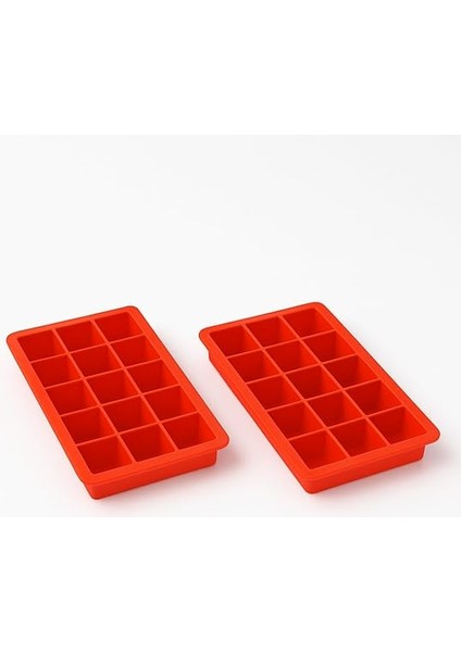 Store 15'li Silikon Buz Kalıbı 2'li Set – Kırmızı, Esnek ve Kolay Çıkan Buzluk Kalıbı, Gıda Dostu, Bulaşık Makinesinde Yıkanabilir fiyatları
