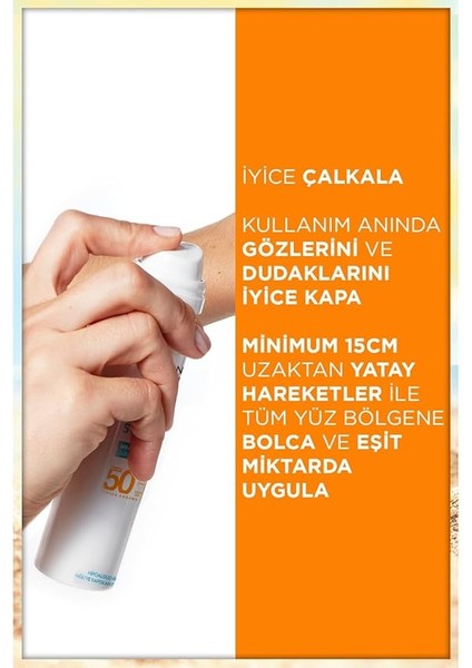 Ambre Solaire Makyaj Üstü Güneş Koruyucu Yüz Misti fırsatları