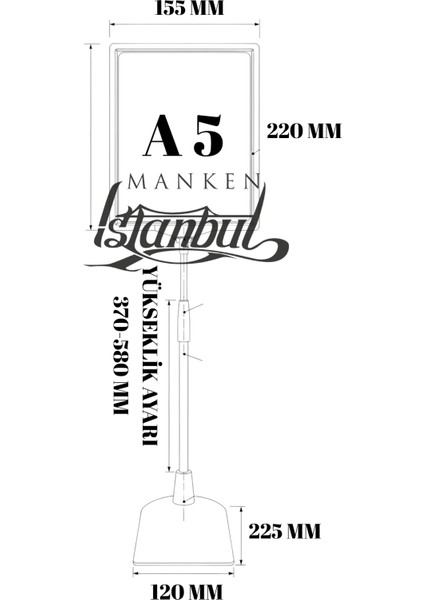 5 Adet Siyah A5 Ayaklı Fıyat Etiketi Çerçeveli Fıyat Etiketi Eşek Askılık Etiketi fiyatları