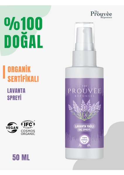 Lavanta Yağlı Saç Spreyi 50 ml