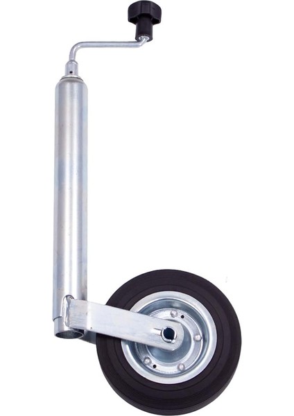 Destek Tekerleği | Tekerlek 200 x 50 mm | Destek Yükü 150 kg | Tam Kauçuk Tekerlek | Çelik Jant | Römork | Traktör | Traktör | Destek Borusu | Römork | Yarı Otomatik Katlama Işlemi fiyatları