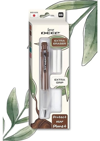 Deep Klm & Grıp & Sılgı Yedeklı Set 05MM Kahverengı fırsatları