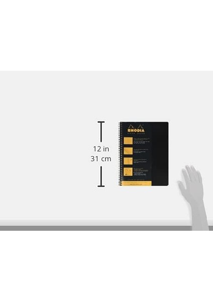 Çizgili Spiralli Defter, Siyah, 225X297 mm modelleri