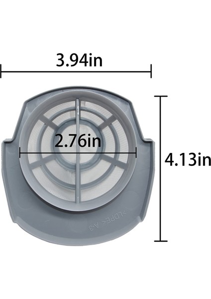 Bissell 3'ü 1 Arada Turbo Hafif Çubuk Süpürge Için 4 Adet 2610 Filtre (Yurt Dışından) modelleri