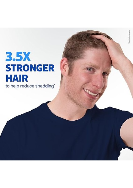 Erkek Kalınlaştırıcı 2'si 1 Arada Şampuan + Saç Kremi, Biberiye Yağı Içeren Saç Kalınlaştırıcı Şampuan ve Saç Kremi, Keratin ve Sitrik Asit Saçları Görünür Şekilde Daha Kalın Bırakır, indirimleri