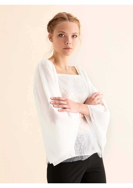 Kol Detaylı Bluz Standart Renk Y9913013_089 indirimleri