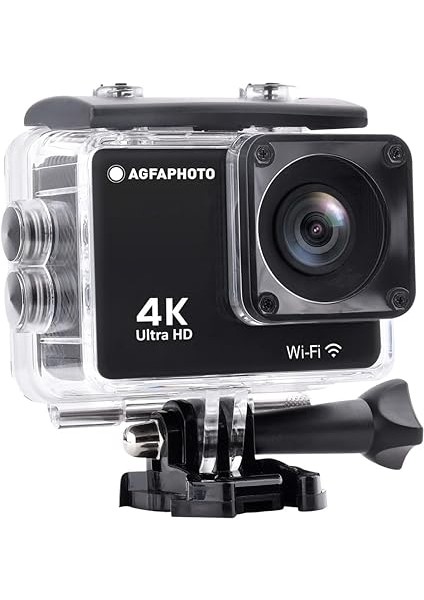 Realimove AC9000-30 Su Geçirmez Dijital Eylem Kamera (Gerçek 4K Eıs Anti-Shake, 170 Â ° Açı, 2.0 Inç LCD Ekran, 18 Zubehörteile, Wlan) Siyah M fiyatları