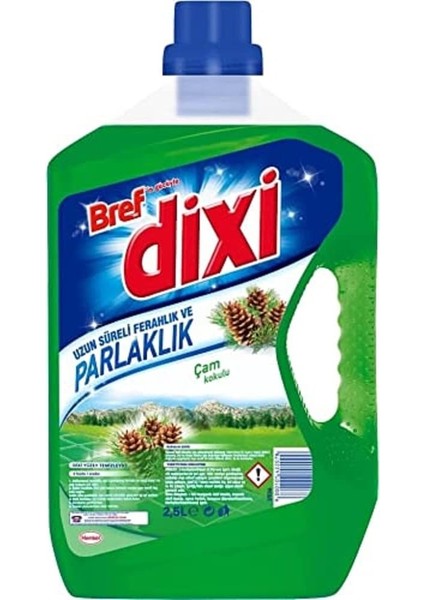 Dixi Çam Kokulu 2500 ml Yüzey Temizleyici (1 x 2500 Ml)