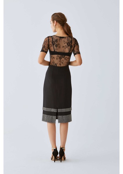 Etek Ucu Detaylı Etek Siyah K2015098_001 modelleri