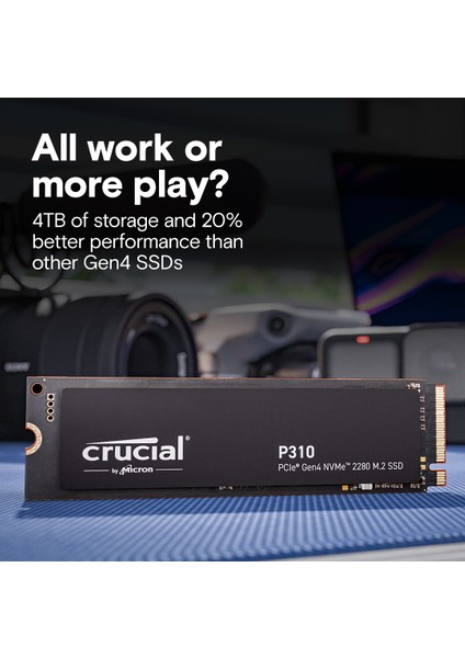 P310 4tb Pcıe Gen4 2280 Nvme M.2 SSD CT4000P310SSD8 (7100-6000 Mbs) fiyatları