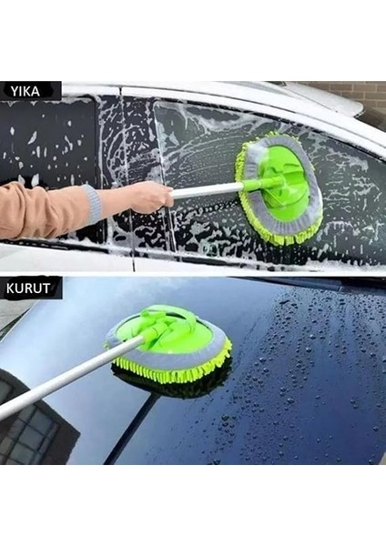 Araba Yıkama Fırçası,araba Mopu, Paspas Temizleme Aleti Uzun Saplı Yıkama Detaylandırma Fırçası,mikrofiber Temizleme Aleti Seti Fırça Silgi Için Arabalar Araç Için Çiziksiz Temizleme Seti indirimleri