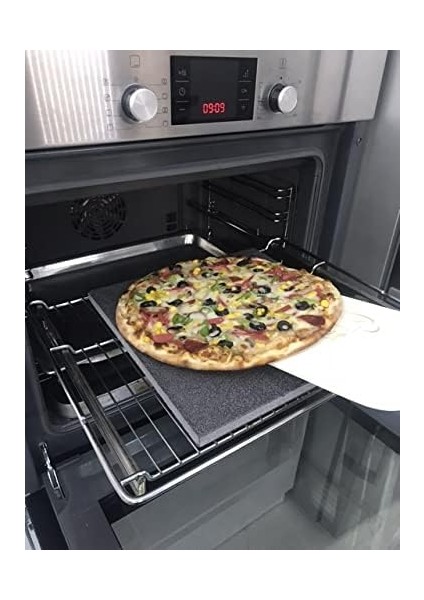 Bazalt Fırın Pişirme & Pizza Taşı - Kare (30X30CM),FIRIN Taşı, Pizza Taşı, Mangal Taşı, Doğal Taş indirimleri