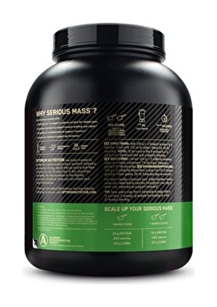 Serious Mass Strawberry 2727 gr Yüksek Karbonhidratlı Gainer Ürünü modelleri