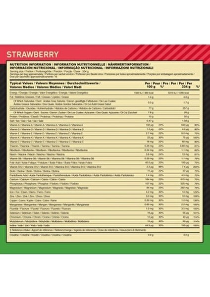 Serious Mass Strawberry 2727 gr Yüksek Karbonhidratlı Gainer Ürünü indirimleri