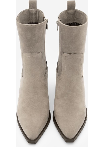 Kadın Sivri Burun Western Bot Fetya