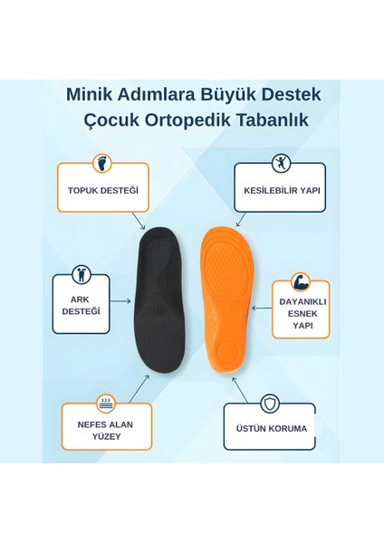 Ortopedik Ark Destekli Tabanlık Önleyici Çocuk Tabanlığı fiyatları