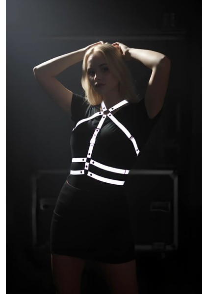 Karanlıkta Parlayan Şık Göğüs Harness, Harness Patywear - APFT218 fiyatları