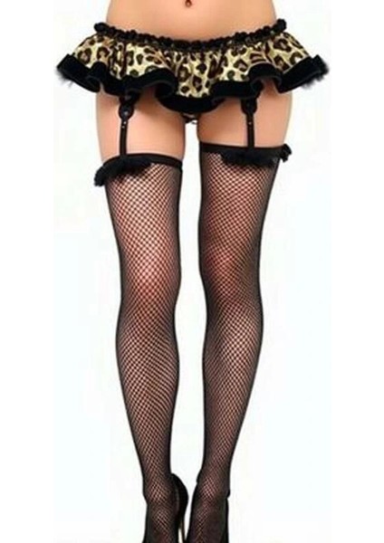 Leopar Desenli Mini Etek V4101 indirimleri