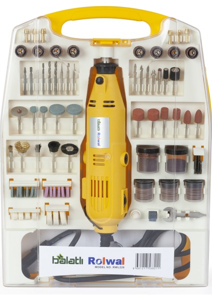 Gravür Oyma Makinesi Taşlama Zımpara Kesme Seti 125 W