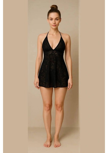 Dantel Gecelik Takımı 407 indirimleri