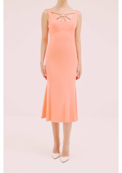 Boyun Detaylı Abiye Elbise Y.Ağzı Y1611090_031 fırsatları