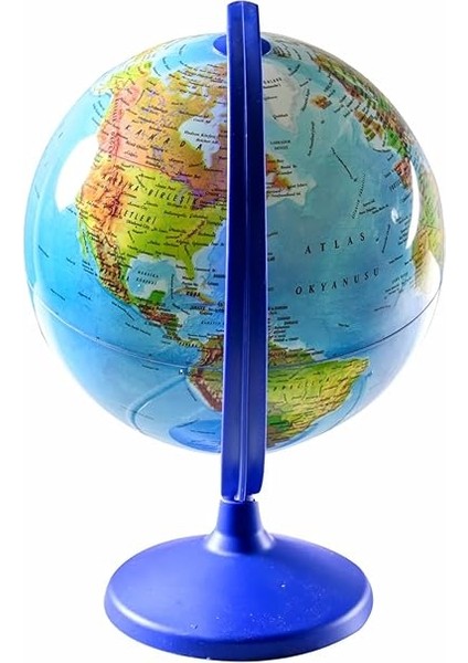 Store Işıklı Küre - 30 cm - Hem Siyasi Hem Fiziki Dünya Küresi En Büyük Boy Eğitici Yer Küre fırsatları