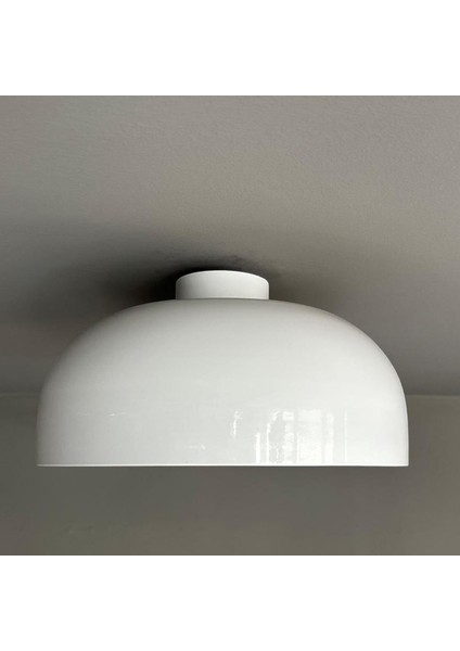 Çember Beyaz Planfonyer Metal Avize Salon Masaüstü Mutfak Ofis Otel Tekli Avizeler Lamba Aydınlatma fırsatları