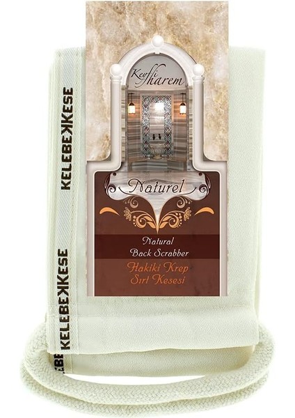 Soap 1978 Kalın Krep, Arındırıcı ve Temizleyici Kese Sırt Kesesi