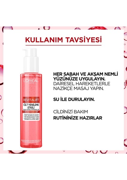 Revitalift Cilt Yenileme Etkili Temizleme Jeli 150 Ml- Glikolik Asit modelleri