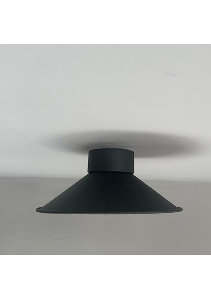 Nantes Siyah Plafonyer Avize Tekli Sarkıt Salon Kuaför Cafe Dekoratif Aydınlatma Pastane modelleri