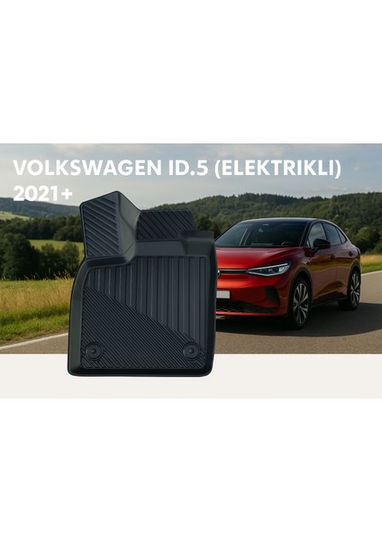 Volkswagen Id5 (Elektrikli) 2021+ Uyumlu 3D Oto Paspas Premium fiyatları