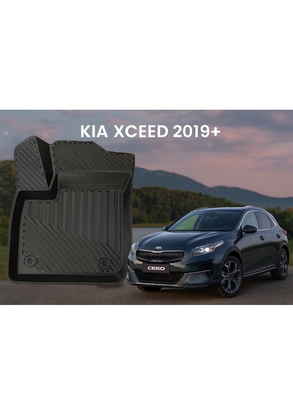 Kia Xceed 2019+ Uyumlu 3D Oto Paspas Premium modelleri