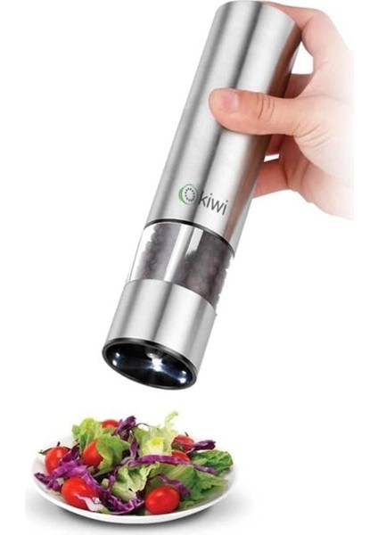 KSPG-4806 Pilli LED Işıklı Otomatik Tuz Karabiber Değirmeni fiyatları