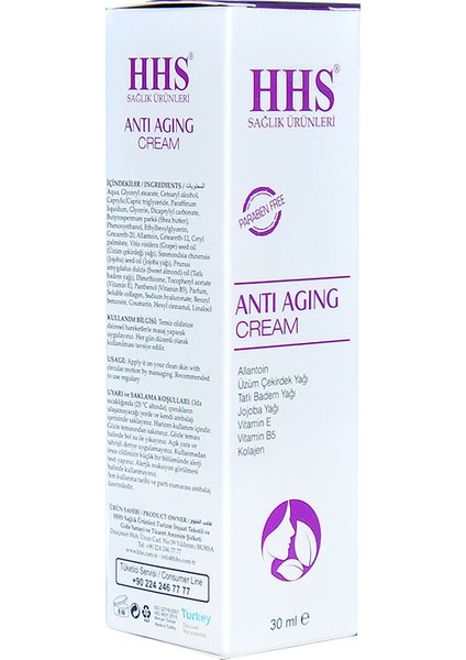 Anti Aging Krem 30 ml (3 ADET) fiyatları
