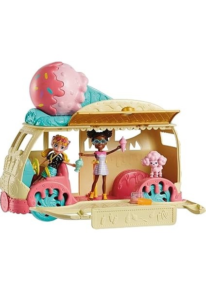 Pocket-Polly Pocket Minik Lezzetler Dondurma Arabası HHX77 modelleri