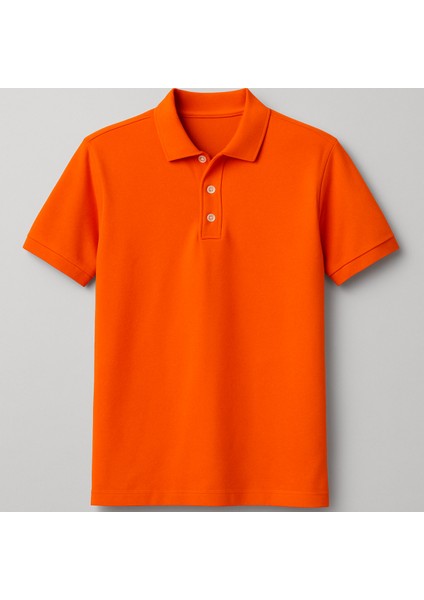 Erkek %100 Pamuklu Lakost Kumaş Regular Fit Polo Yaka T-Shirt