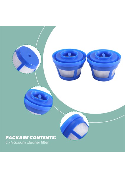 Eufy H11 El Süpürgesi Için 2 Parçalı Süpürge Filtresi (Yurt Dışından) indirimleri