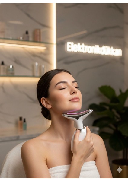 TEKNOLOJİSİ YÜZ VE ÇENE MASAJ ALETİ TİTREŞİMLİ 3 MODLU