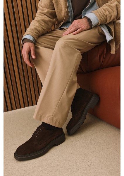 , Erkek Hakiki Deri Ayakkabı 153986Z4326 Kahve modelleri