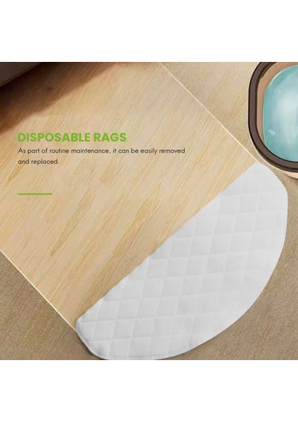 Ecovacs Deebot Ozmo T8 Elektrikli Süpürge Paspası Için 40 Adet Tek Kullanımlık Bez (Yurt Dışından) fırsatları