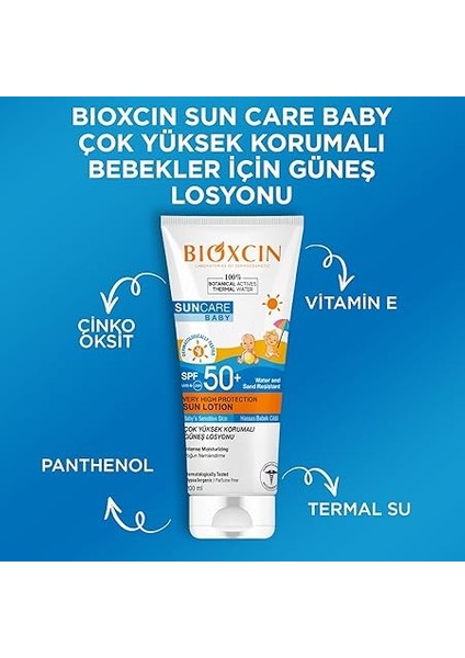Hassas Ciltler Için Çok Yüksek Korumalı Mineral Güneş Kremi Bebek 50 Spf 100 ml indirimleri