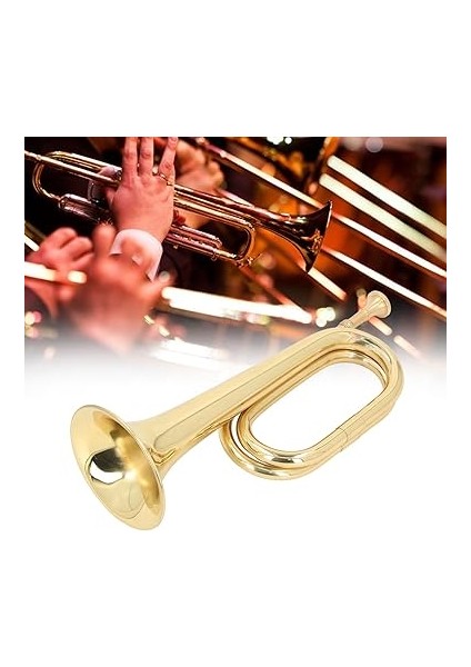 C Anahtar Süvari Trompet, Lake Altın Süreci, Acemi Müzisyenler Için Pürüzsüz Vana Sistemi, Kalınlaştırılmış Pirinç Malzemeden Yapılmış, Ispanyol Borusu, Süvari Borusu, Bugle fiyatları