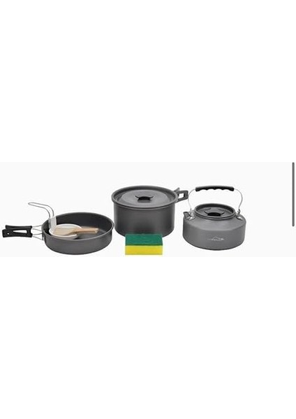 Kamp Tencere Seti, Doğa Yürüyüşü ve Kamp Için Farklı Boyutlarda Tencereler fiyatları